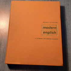 Modern english a textbook for foreign students William Rutherford