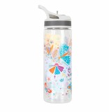 Sticla de baut cu pai - Strigo Butterflies (SSC124) |