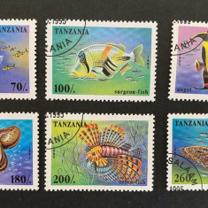 TANZANIA 1995 PESTI TIMBRE STAMPILATE