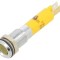 Lampă de control LED galbenă 24VDC