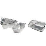 Forma din Aluminiu pentru Chec, 22x11x5 cm, 5buc, Oem