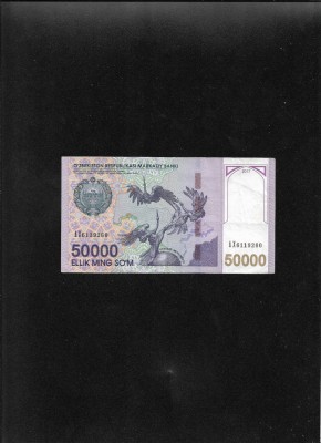 Uzbekistan 50000 50.000 sum 2017 seria6119260 foto