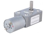 Motor DC cu angrenaj melcat 6-15V 1A Ax crestat D 150:1