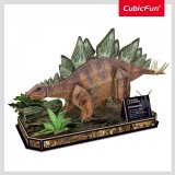 Cumpara ieftin Cubic Fun - Puzzle 3D Stegosaurus 62 Piese