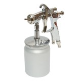 Pistol de vopsit cu aer comprimat HVLP 600 ml, duza 1.3 mm, 5 bar