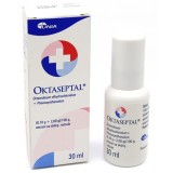 Spray igienizant pentru piele Unia Oktaseptal, efect antimicrobian și antifungic, 30 ml