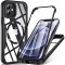 Husa 360&Atilde;&sbquo;&Acirc;&deg; iPhone 11 Techsuit ColorVerse MagSafe, negru