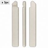 Set 3 lame cheie auto 124# TOY51 pentru Toyota Corolla dupa 2015