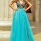 N360-12 Rochie lunga, de seara cu decolteu adanc in V
