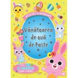 Activitati cu autocolante. Vanatoarea de oua de Paste - Pamela Barbieri