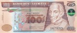 GUATEMALA █ bancnota █ 100 Quetzales █ 28.10. 2015 █ P-126f █ UNC █ necirculata