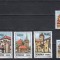 ROMANIA 2002 LP 1582 CETATI SASESTI SERIE MNH