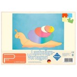 Sablon din lemn, melc, pentru traforaj, dimensiunea A4, Pebaro 319/1S