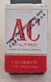 Tigari de colectie - Pachet sigilat tigari AC CIGARROS