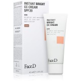 Face D Instant Bright crema CC hidratanta SPF 20 culoare Caramel 40 ml