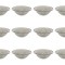 Set boluri, 12 piese, 1.65 L, Portelan, Negru