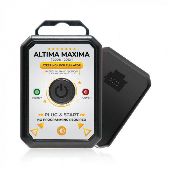 Emulator Nissan Altima, Patrol, Maxima, 2008-2012, Simulator emulator blocare directie, cu sunet AutoProtect KeyCars