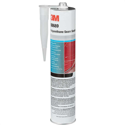 Poliuretan Supravopsibil 3M Polyurethane Seam Sealer, Alb, 310ml foto