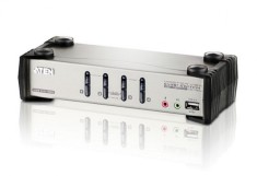 Distribuitor KVMP 4 porturi PS/2-USB cu OSD, ATEN CS1734B