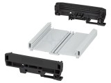 Carcasă pentru șină DIN UM-PRO, 127,8 x 123,8 x 39,45 mm