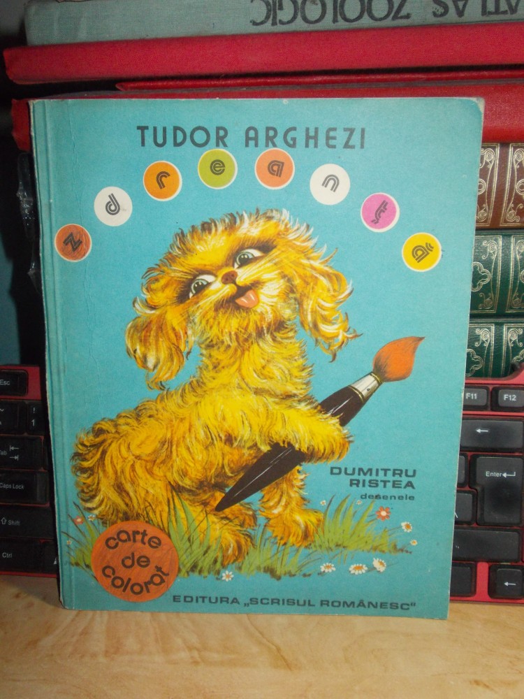 Zdreanta Tudor Arghezi TUDOR ARGHEZI - ZDREANTA ( CARTE DE COLORAT ) , DESENELE DUMITRU RISTEA