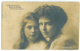 5593 - Regina MARIA, Queen MARY &amp; Princess MARIA - old postcard - used - 1914, Circulata, Fotografie