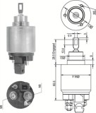 MAGNETI MARELLI 940113050343 Solenoid, electromotor