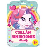 Csill&aacute;m unikornis kifestője - kifestő