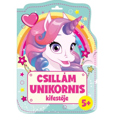 Csill&amp;aacute;m unikornis kifestője - kifestő foto