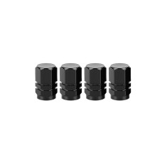 Set 4 capace valva din metal diverse culori
