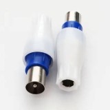 Cumpara ieftin Mufa antena Coaxial, 9.5 mm, alb