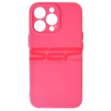 Husa Silicon iPhone 13 Pro Fuchsia - High Copy Premium - Protectie Telefon