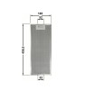 Filtru Hota Metalic Electrolux EFP60460OX 45.6x18.5cm Original