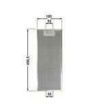 Filtru hota Electrolux , Lungime: 45,6 cm Lățime: 18,5 cm &Icirc;nălțime: 8 mm