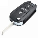 Carcasa Cheie Briceag Peugeot 508, 3 Butoane, Lamela VA2