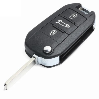 Carcasa Cheie Briceag Peugeot 508, 3 Butoane, Lamela VA2 foto