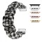 Curea textila elastica, compatibila Apple Watch 9|8|7|6|5|4|3|2|1 Series, 41mm|40mm|38mm, Scrunchies 7