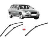 Cumpara ieftin Set 3 stergatoare VOLVO V70 III (135) 2007 - 2016, pentru parbriz si luneta, Valeo Silencio Xtrm
