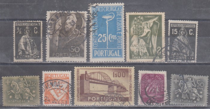 M2 - R1 8 - TIMBRE FOARTE VECHI - PORTUGALIA SI COLONII