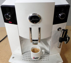 Espressor automat Jura C5 alb espresor aparat cafea boabe/macinata foto
