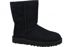 Cizme de iarna UGG Classic Short II 1016223-BLK negru foto