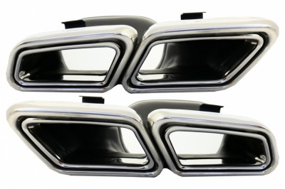 Ornamente tobe sistemul de evacuare Mercedes S-Class W222 E-Class W212 S212 Facelift CLS W218 SL-Class R231 E63 S63 SL65 Design Performance AutoTuning foto