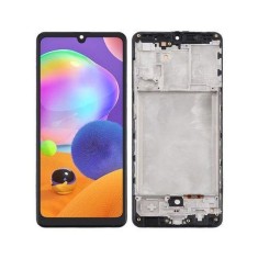 Display Samsung Galaxy A31 A315 TFT Cu Rama Negru foto