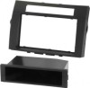 Cadru radio Toyota 2 DIN argintie, 4Carmedia