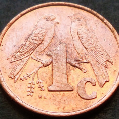 Moneda exotica 1 CENT - AFRICA de SUD, anul 1999 * cod 737