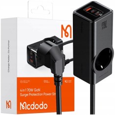 Mcdodo Power Strip &Icirc;ncărcător Gan Tip C 4X Usb-C Usb Ac 70W