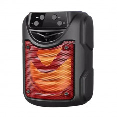 Boxa portabila GTS1391, 15W PMPO, LED, BT/FM/USB, 500mAh, TWS