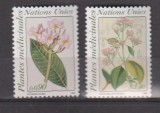 ELVETIA NATIUNILE UNITE FLORA MI. 186-187 MNH, Nestampilat