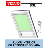 Rulou interior opac solar Velux DSL pentru fereastra mansarda