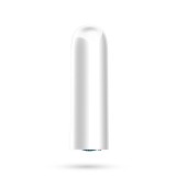 Vibratoare glont - Crushious Quackers Glont Vibrator Reincarcabil cu 10 Moduri Puternice de Vibratie Alb